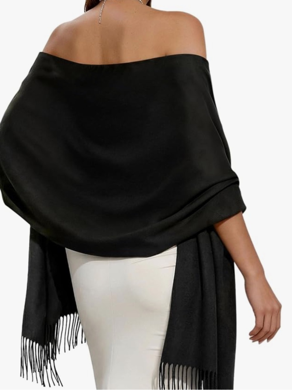 Large pashmina 100% Cashmere scarf Wrap Shawl  timeless winter.core 28”x68”